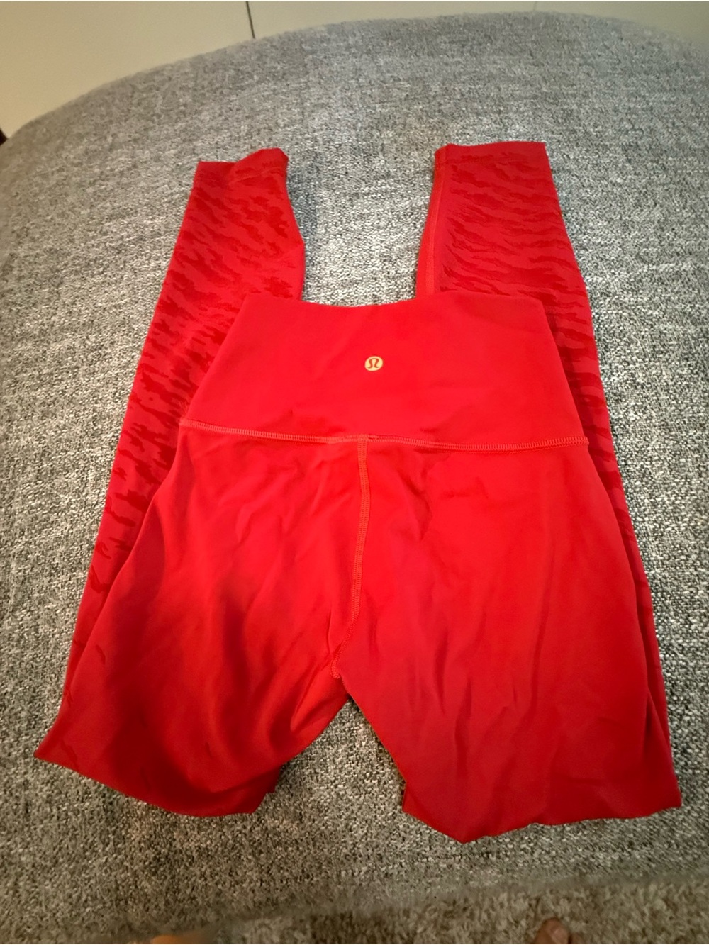 lululemon athletica Red Performance Leggings